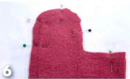 Шитье: "Флисовые варежки"