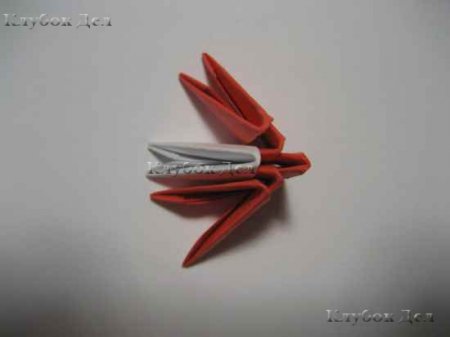 Модульное оригами "Сердечки"