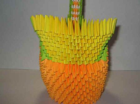 Модульное оригами "Пава"