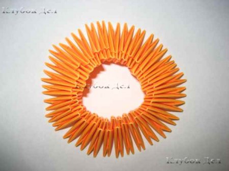 Модульное оригами "Пава"