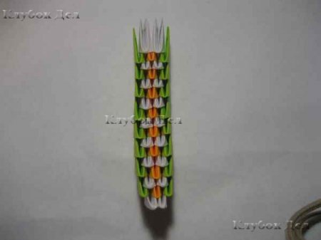 Модульное оригами "Пава"