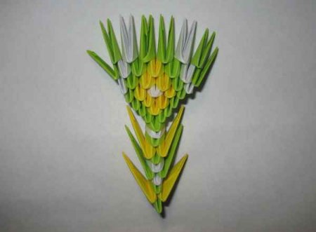 Модульное оригами "Пава"