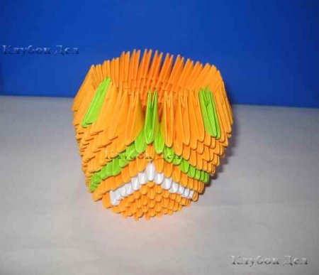 Модульное оригами "Пава"