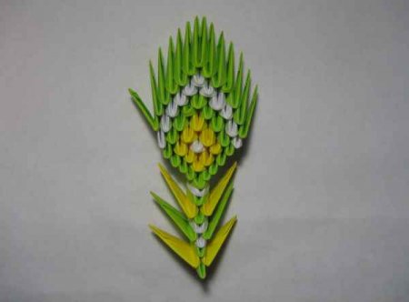 Модульное оригами "Пава"