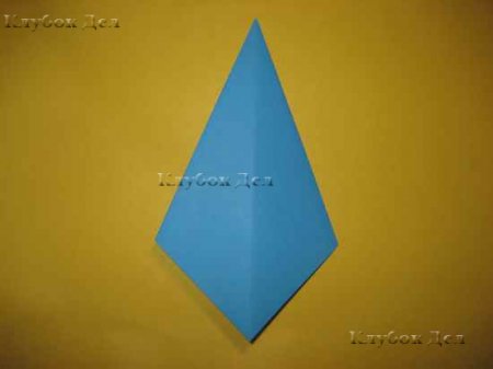 Открытка-рубашка в технике оригами