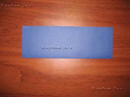 Открытка-рубашка в технике оригами