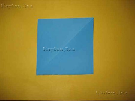 Открытка-рубашка в технике оригами