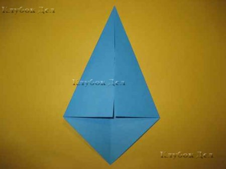 Открытка-рубашка в технике оригами