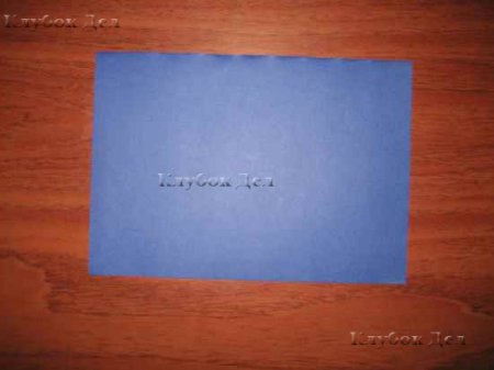 Открытка-рубашка в технике оригами