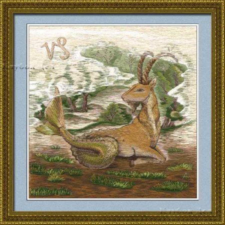 Вышитые картины "Знаки Зодиака" - автор Александра Гармаш