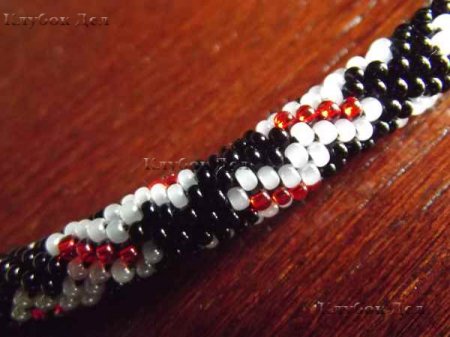 Бисерные жгуты - автор Наталия Мудрик