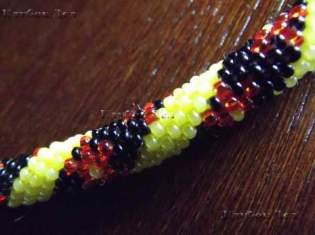 Бисерные жгуты - автор Наталия Мудрик