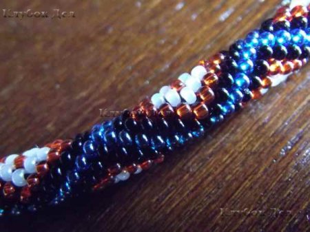 Бисерные жгуты - автор Наталия Мудрик