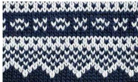 Детские мотивы и жаккардовые узоры