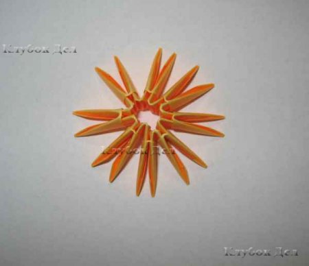 Пасхальное яйцо из модулей