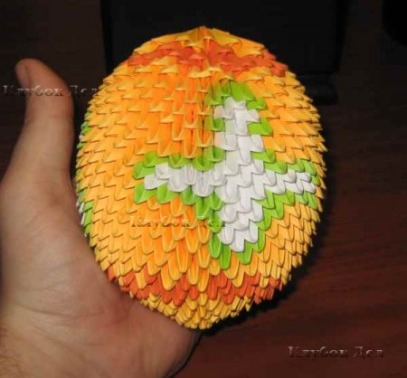 Пасхальное яйцо из модулей