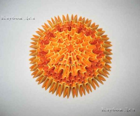 Пасхальное яйцо из модулей