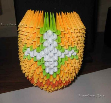 Пасхальное яйцо из модулей