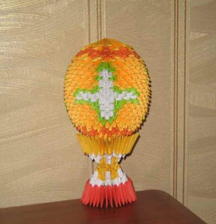 Пасхальное яйцо из модулей