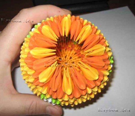 Пасхальное яйцо из модулей