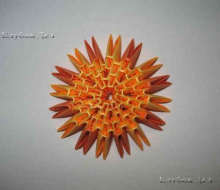 Пасхальное яйцо из модулей