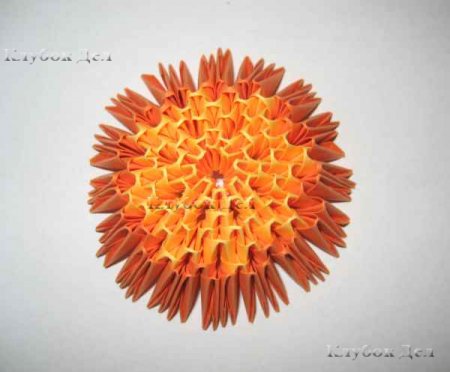 Пасхальное яйцо из модулей