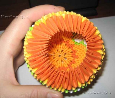 Пасхальное яйцо из модулей