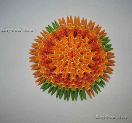 Пасхальное яйцо из модулей