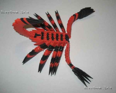 Модульное оригами "Скорпион"