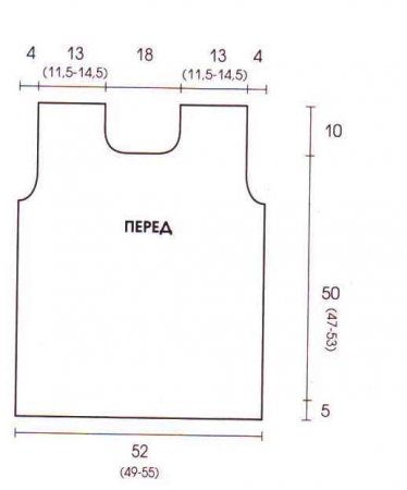 Мужской пуловер в полоску