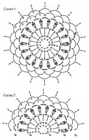 Черно-белая туника