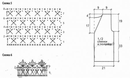 Коричневый жакет связанный крючком