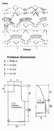 Персиковый жакет связанный крючком