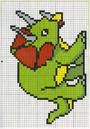 Вышивка «Парк юрского периода»