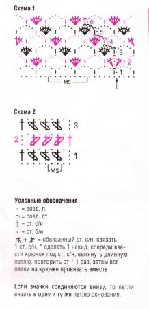 Оливковый топ крючком