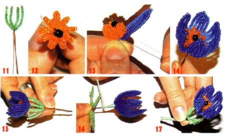 Сон-трава из бисера