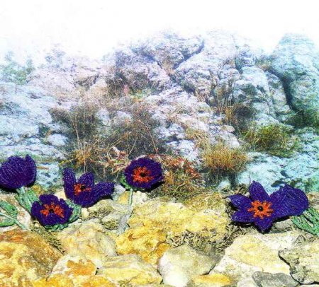 Сон-трава из бисера