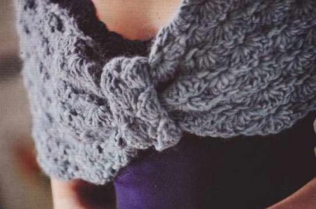 Пелерина-бант