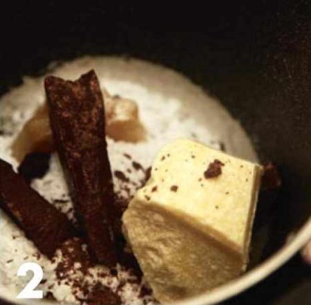 Домашняя косметика «Плитка шоколада»