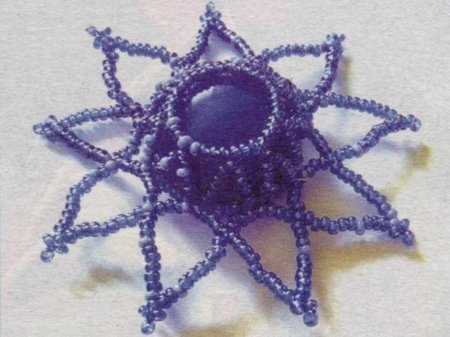 Бисероплетение - «оплетение кабошона»