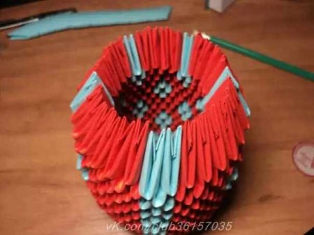 «Дедушка Мороз» оригами