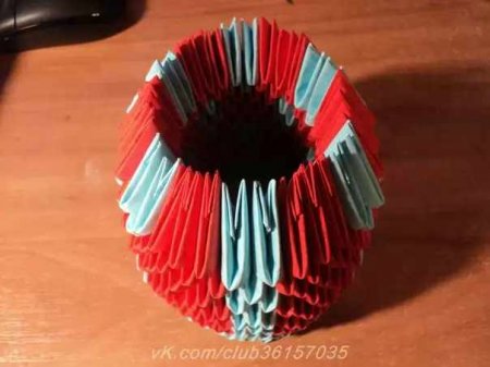 «Дедушка Мороз» оригами