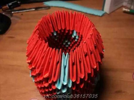 «Дедушка Мороз» оригами