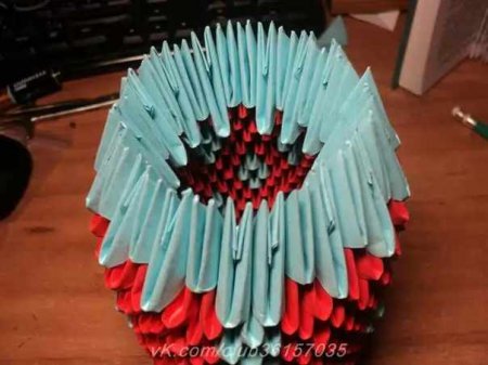 «Дедушка Мороз» оригами