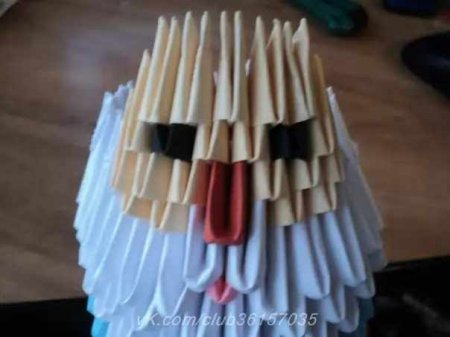 «Дедушка Мороз» оригами