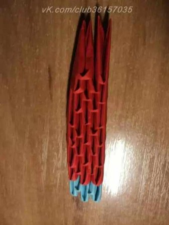 «Дедушка Мороз» оригами