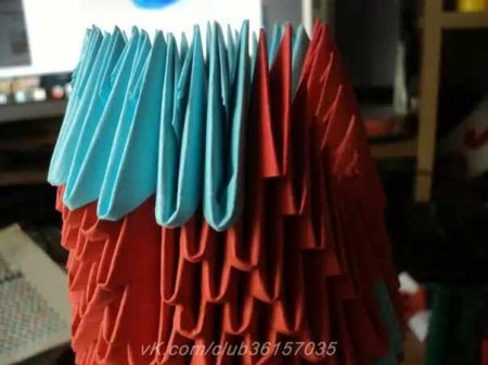 «Дедушка Мороз» оригами