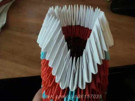 «Дедушка Мороз» оригами