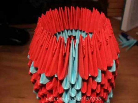 «Дедушка Мороз» оригами