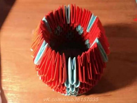 «Дедушка Мороз» оригами